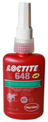 Клей Loctite 648 (стопорение винтов выс. плотности) 10 мл